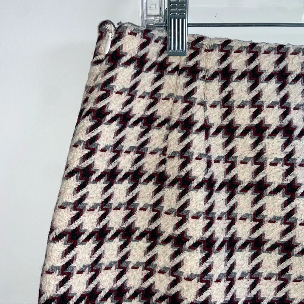 White House Black Market Houndstooth Boot Skirt - Picture 3 of 5